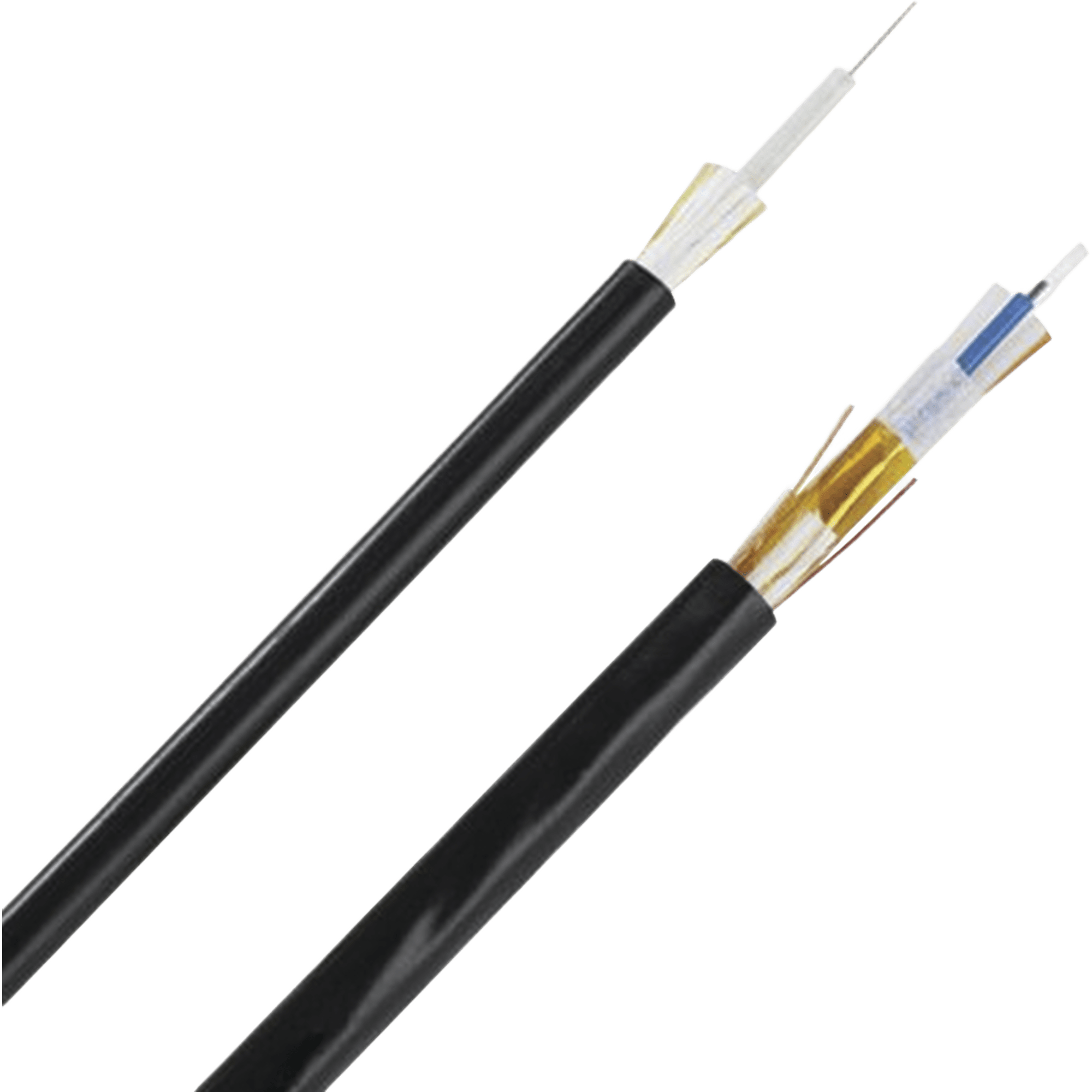 Cable de Fibra Óptica de 12 Hilos, Multimodo OM3 50/125 Optimizada, Interior/Exterior, Loose Tube 250um, No Conductiva (Dieléctrica), OFNR (Riser), Precio Por Metro