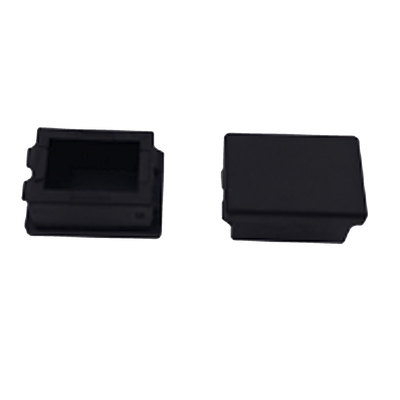 Inserto Ciego para Placas Acopladoras LP-FO-D06 y LP-FO-D12, Color Negro, Bolsa con 100 Pcs