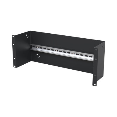 Riel de 35 mm con Soporte para Rack de 19" 4UR — LINKEDPRO BY EPCOM · SKU LP-RDM-4U