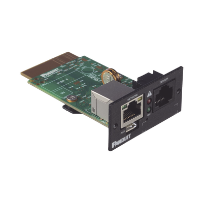 Tarjeta de Red Para Control y Administración Remota, Con Puerto 10/100/1000 BaseT y WiFi, Compatible con UPS de Panduit