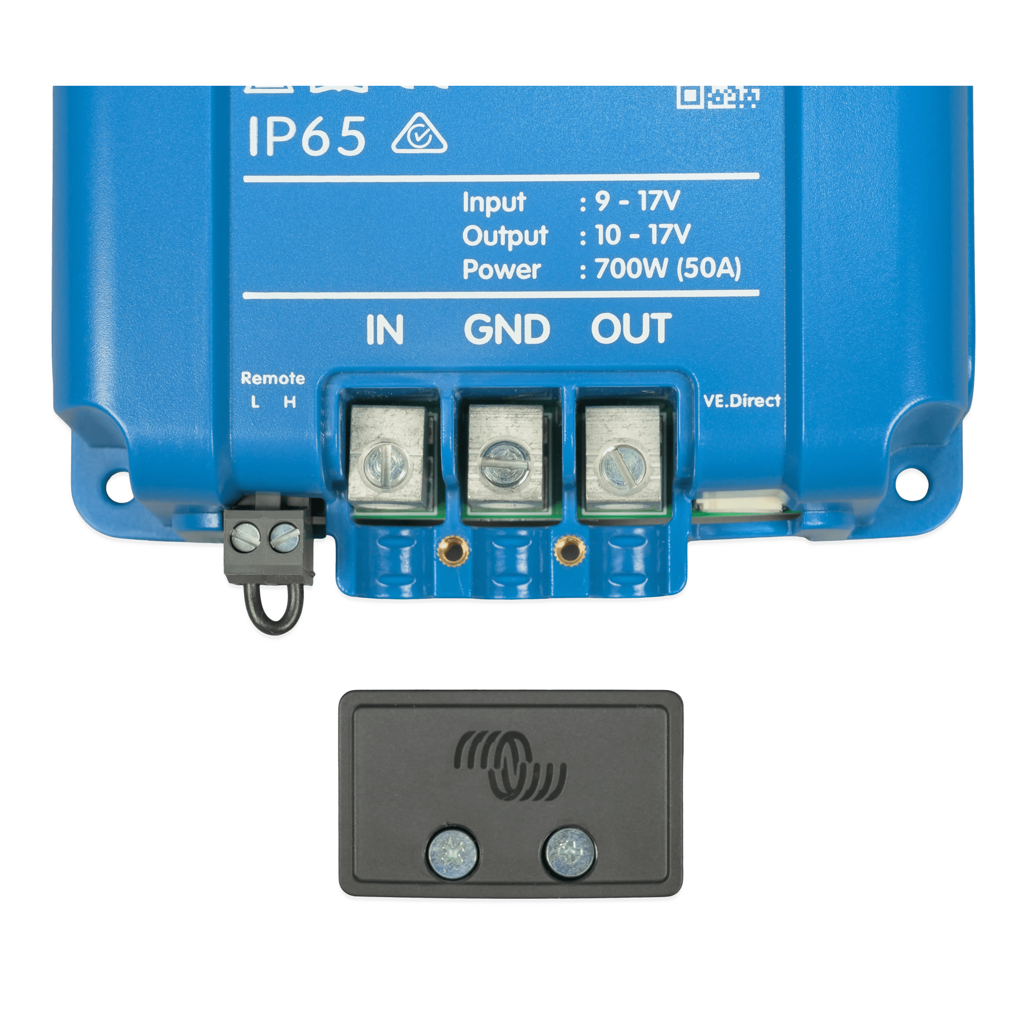 Orion XS 12/12-50 A / Cargador de Baterías CC-CC / 50 A 12 V / IP65 / Compatibilidad Alternador Inteligente / Para Bancos de Baterías de 500 Ah
