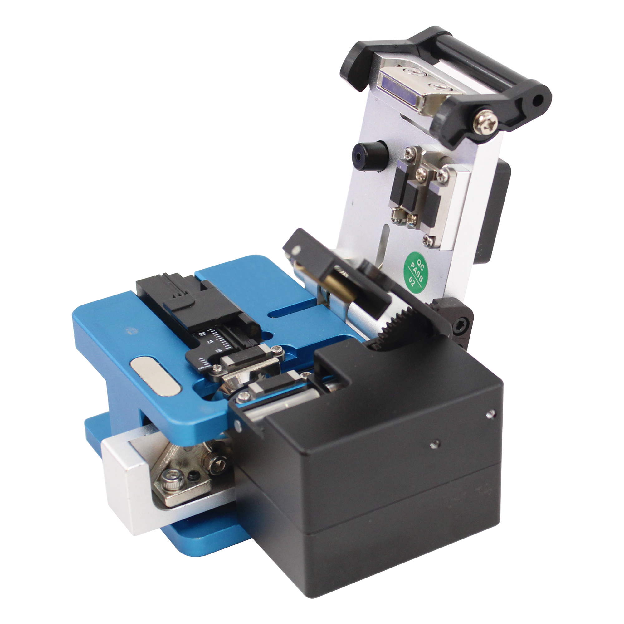 Cleaver (Cortadora de Precisión) para Fibra Óptica con Mecanismo de Retorno Automático — TEMPO · SKU FCL200