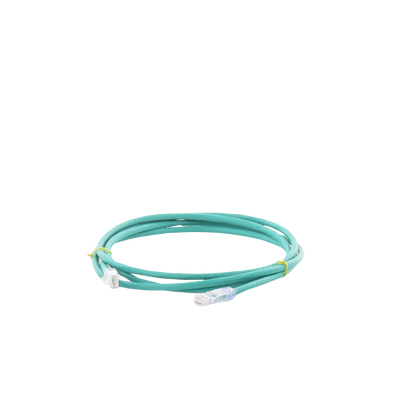 Cable de Parcheo UTP Categoría 6, con Plug Modular en Cada Extremo - 2 Metros (6.56 Pies) - Verde