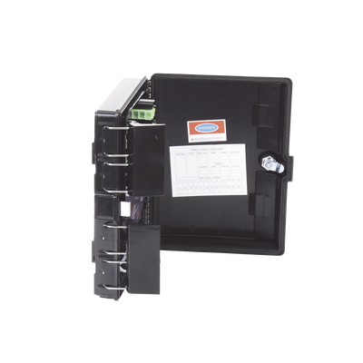Cierre de Empalme para 24 Fusiones de Fibra Óptica, Interior/Exterior, con 16 Acopladores SC/APC y Splitter 1x16 SC/APC Incluido, IP65