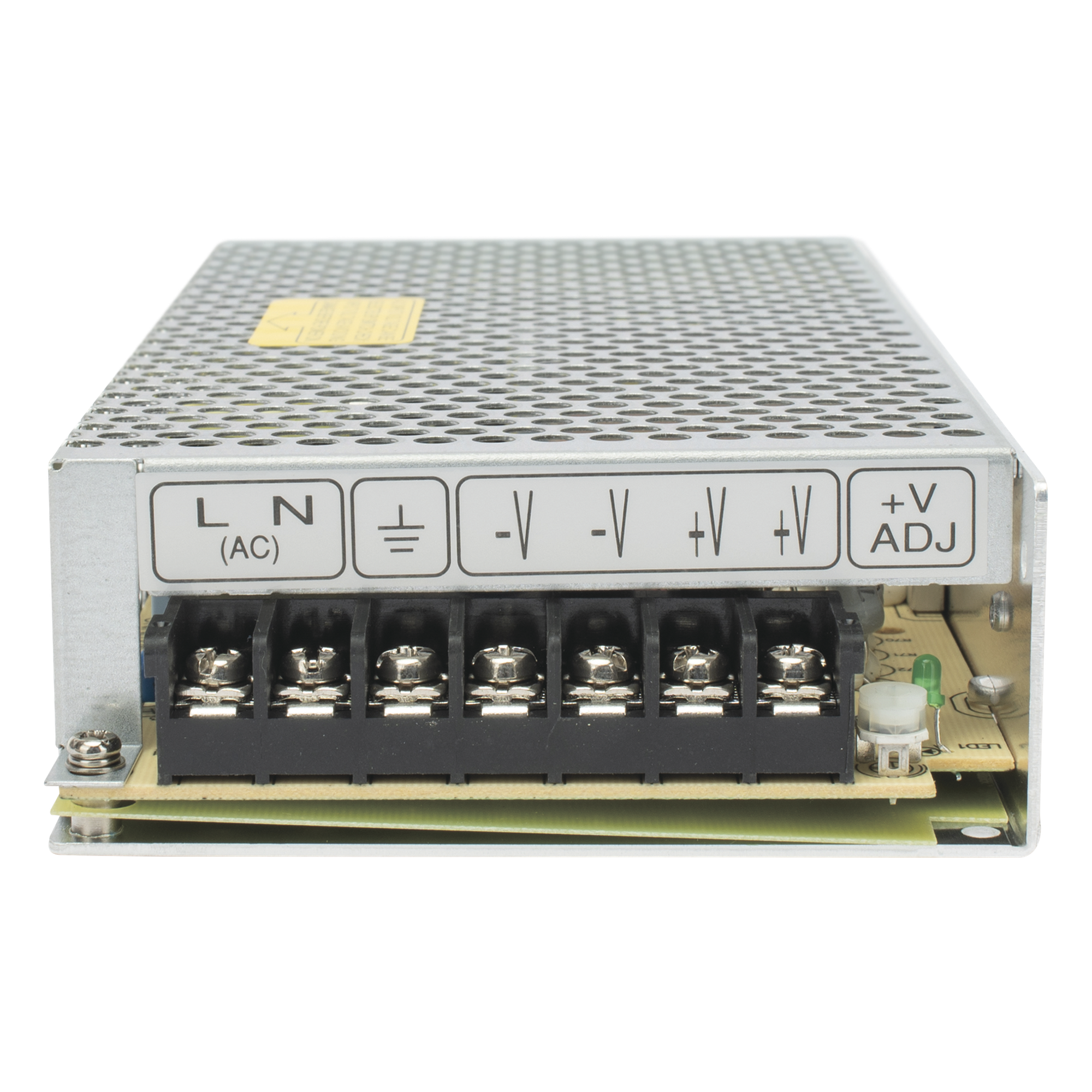 Fuente de Poder Conmutada / 150W / 24Vcc / 6.5A / 100-240Vca / 98x38x199 mm / 3.22x1.5x6.54 in