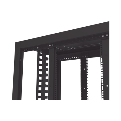 Gabinete Profesional para Telecomunicaciones de 24UR, 600 mm de Ancho x 1000 mm de Profundidad, Se envía el Gabinete Armado.