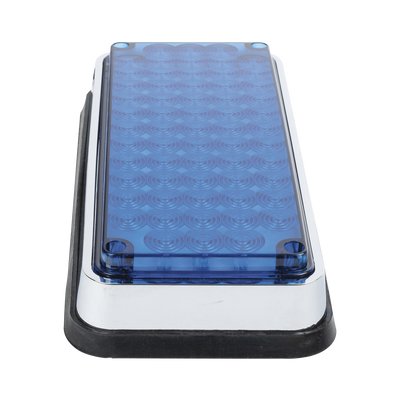 Luz de advertencia de 7x3", Color Azul, Ideal para ambulancias 