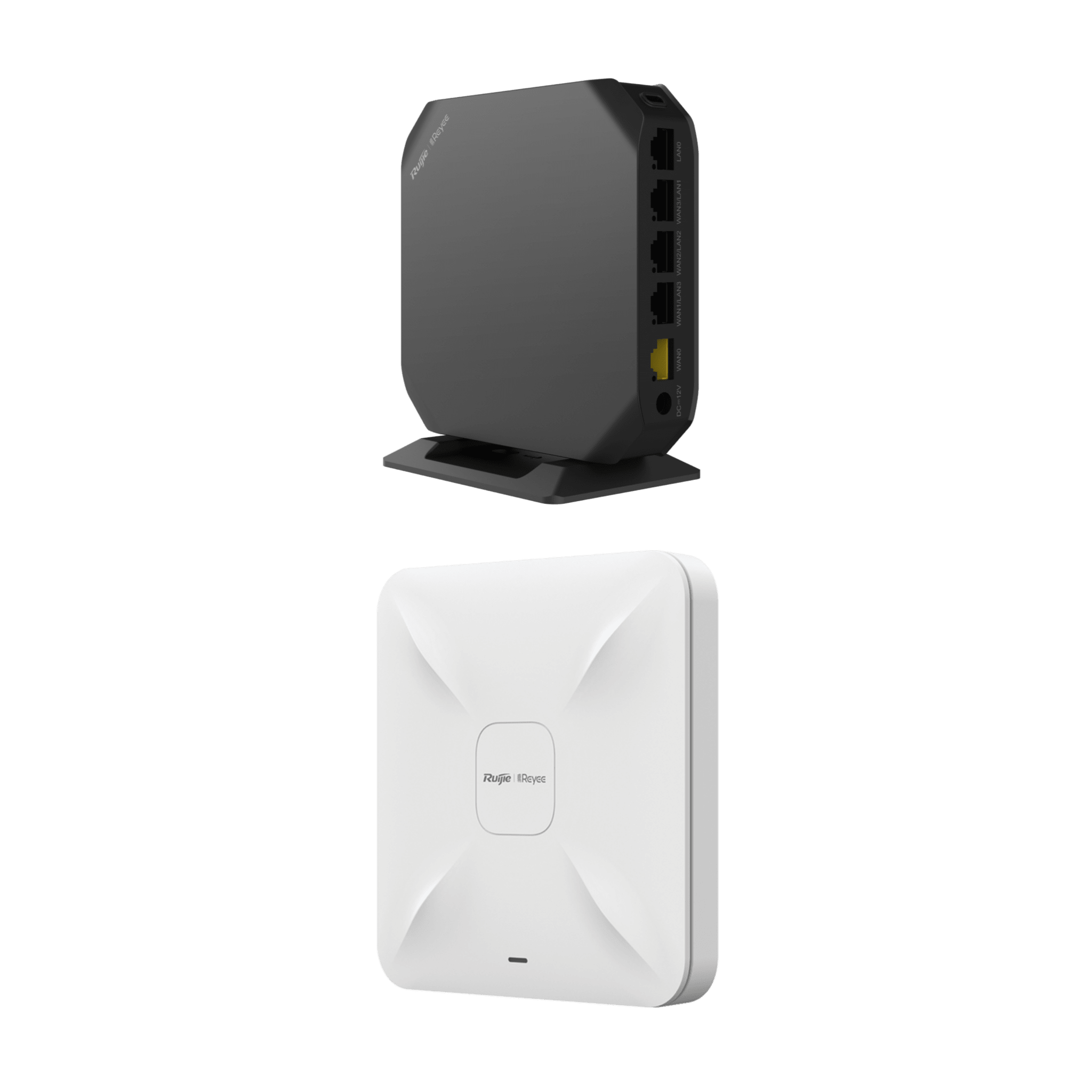 Equipos Ruijie DEMO Ideal para Probar Integraciones de Redes en Oficina / Hotel con Mesh — RUIJIE · SKU RG-DEMO-EGW-W5