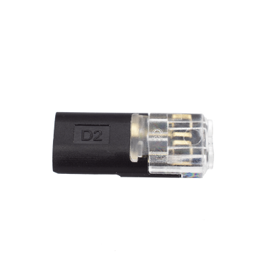 Bolsa con 25 conectores / Enchufables / Para 2 cables / compatibles en calibre 22 al 18 AWG 