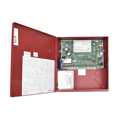 Panel Hibrido de Incendio e Intrusión, Hasta 32 Zonas Cableadas o Inalámbricas, 24 Zonas V-Plex, 2 Particiones, Compatible con AlarmNet y Total Connect — HONEYWELL HOME RESIDEO · SKU VISTA-32FB-T
