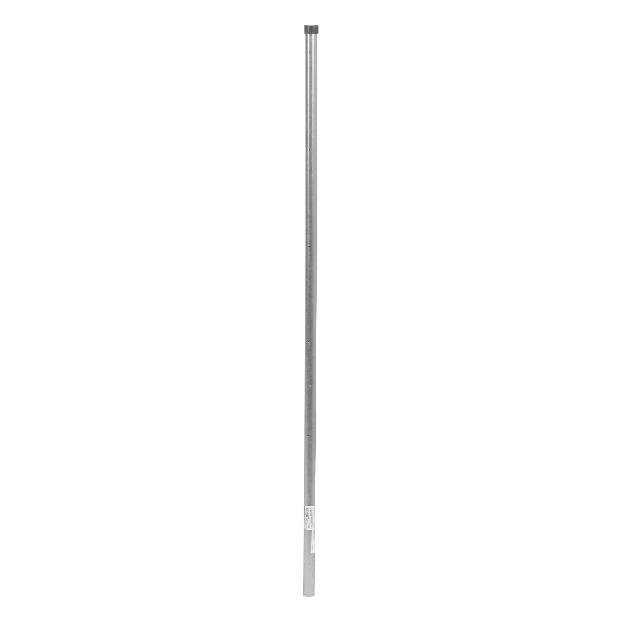 Poste de Esquina de 1.2m para Cerca Electrificada de Tubo Galvanizado cal. 18 de 1"Diam. Ideal para 5 Aisladores (No incluidos). — EPCOM INDUSTRIAL · SKU SYS-POST-4