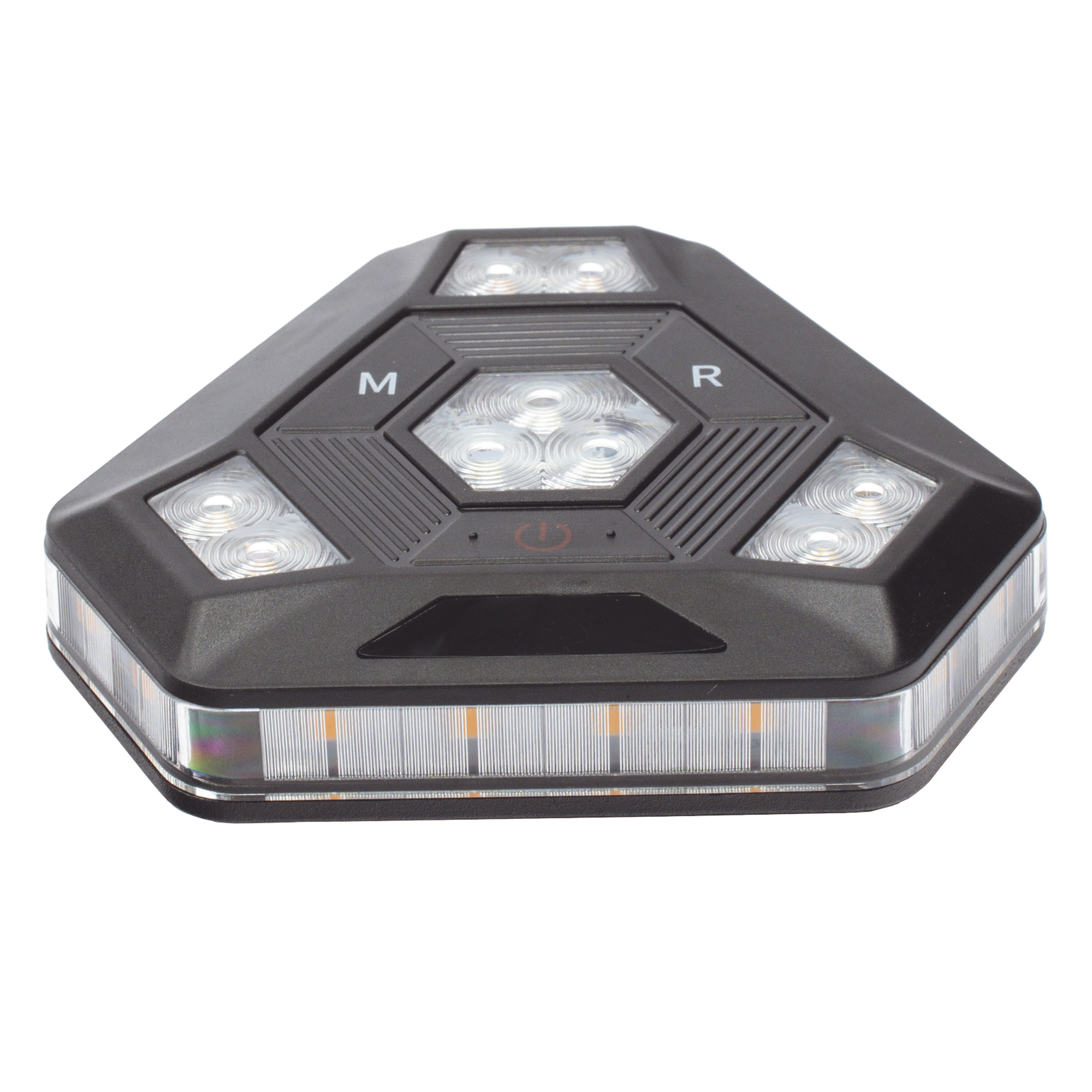 Luz Auxiliar Ámbar Ultra Brillante Para Automóviles, Motocicletas y Bicicletas Con Montaje Magnético — EPCOM INDUSTRIAL SIGNALING · SKU XLTE1985A