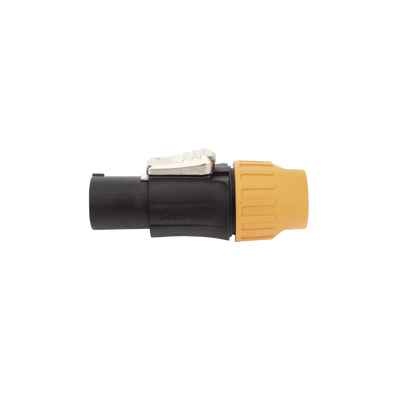 POWERCOM, línea, neutro y conexión a tierra de seguridad preadaptada IP65 Color Negro