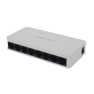Switch no administrable, Visible en la Topología de la Nube, con 8 puertos Gigabit 1G