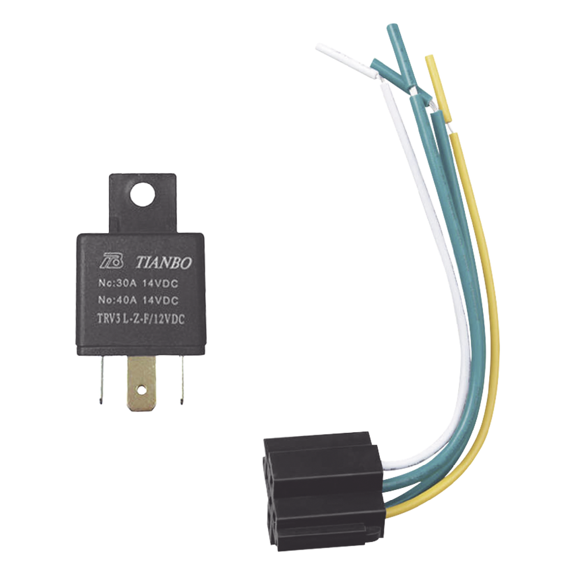 Relevador de 5 pines automotriz de 12 volts — JIMIIOT · SKU 12VRELAY
