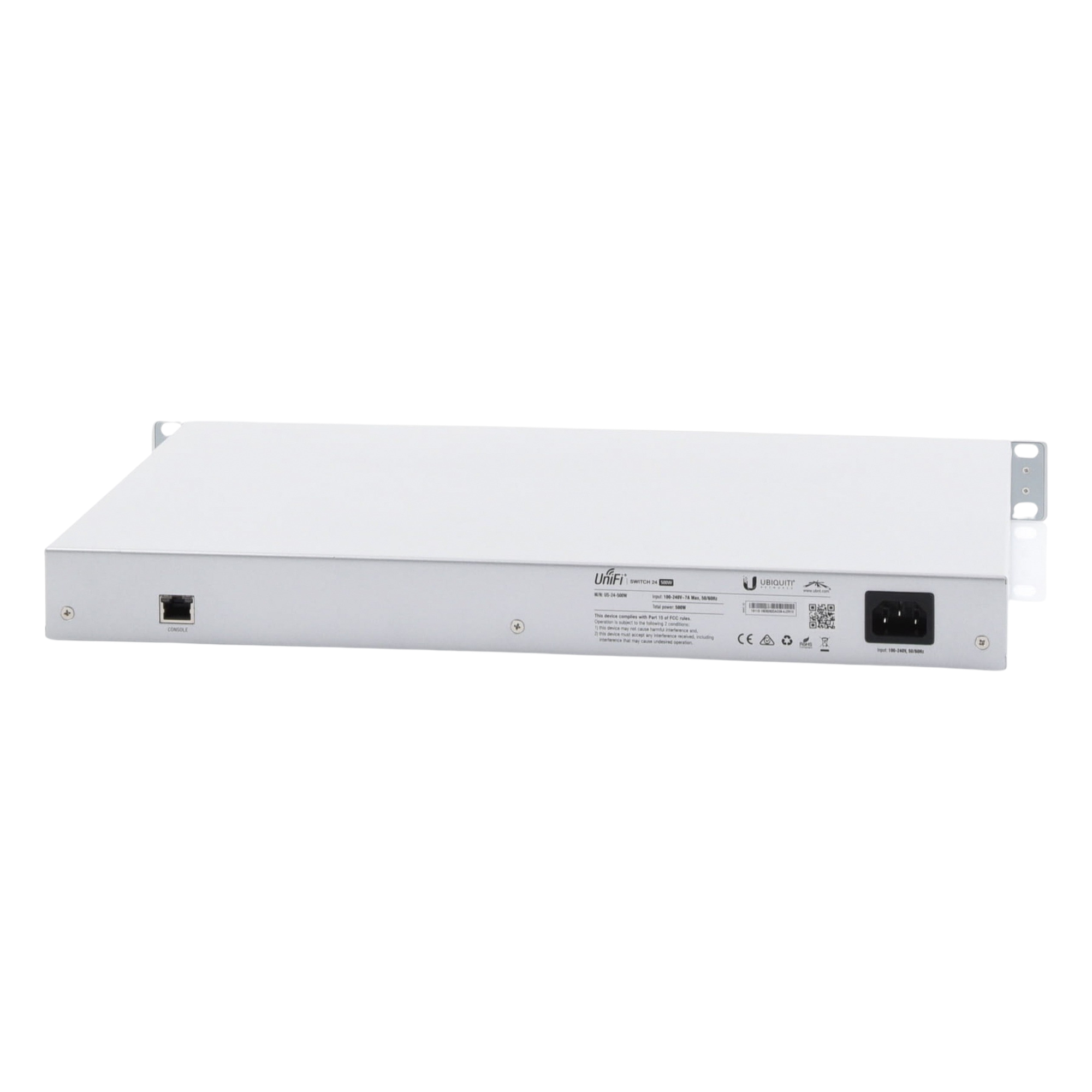 Switch PoE UniFi capa 2 Administrable de 26 puertos Gigabit (24 eth PoE y 2 SFP) 802.3 af/at / Pasivo 24V, 500 Watts, throughput de 38.69 Mpps
