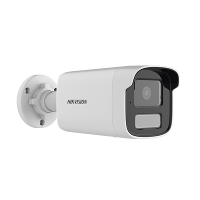[Dual Light] Bala IP 8 Megapixel  (4K) / Lente 4 mm / 50 mts IR + 50 mts Luz Blanca / Micrófono Integrado / ACUSENSE Lite / Exterior IP67 / H.265 / PoE  / Micro SD