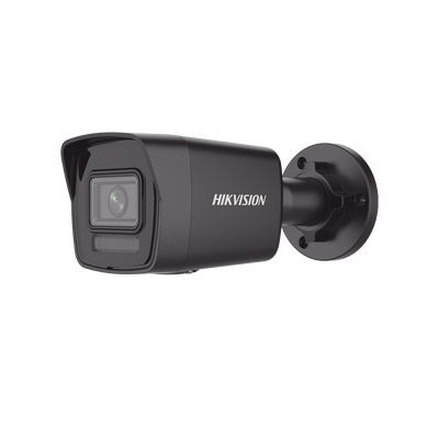 [Dual Light] Bala IP 4 Megapixel / Color Negro / Lente 2.8 mm / 30 mts IR + 30 mts Luz Blanca / Micrófono Integrado / ACUSENSE Lite / Exterior IP67 / H.265 / PoE / Micro SD