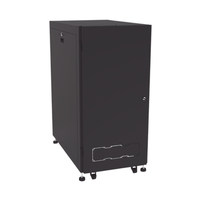 Gabinete Profesional para Telecomunicaciones de 24UR, 600 mm de Ancho x 1000 mm de Profundidad, Se envía el Gabinete Armado.