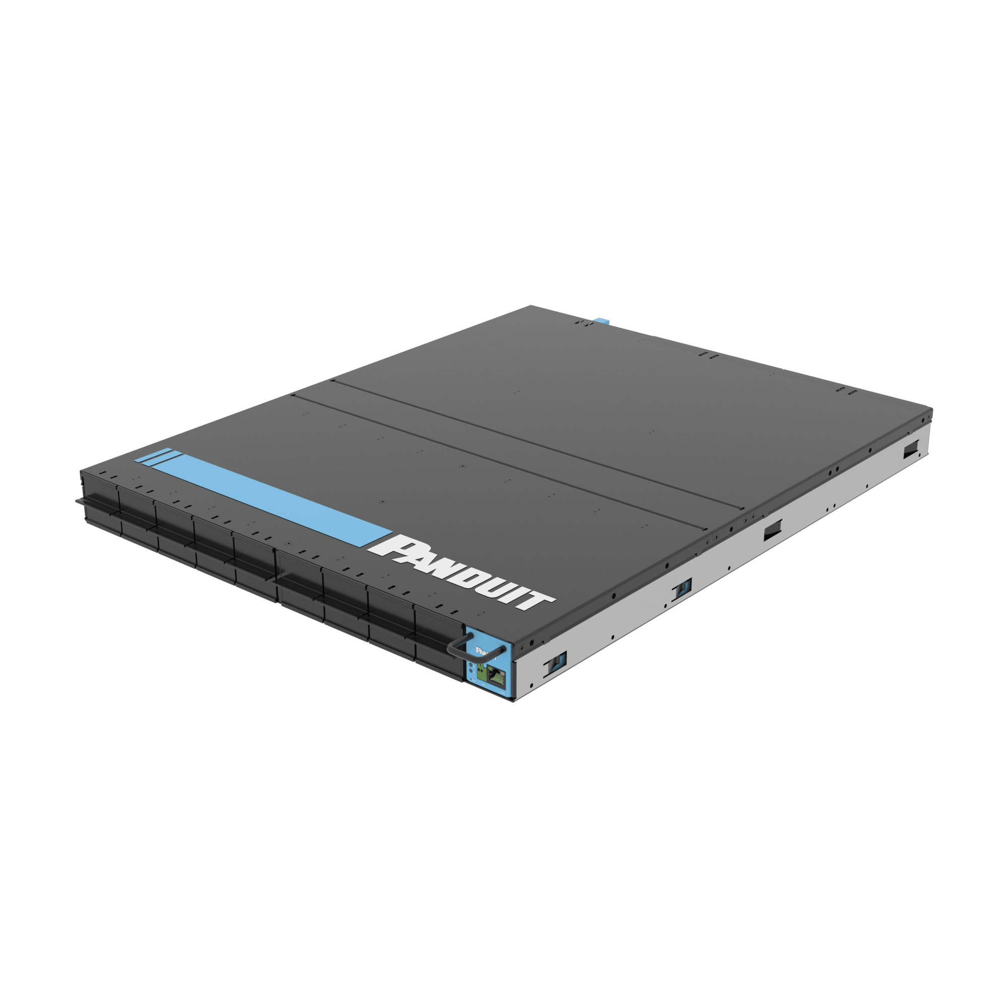 Chasis Para 9 Transmisores FMPS Clase 4, Hasta 4800 W de Potencia, Tarjeta de Red Incluida, 1 UR, Color Negro — PANDUIT · SKU PXTC1ARA