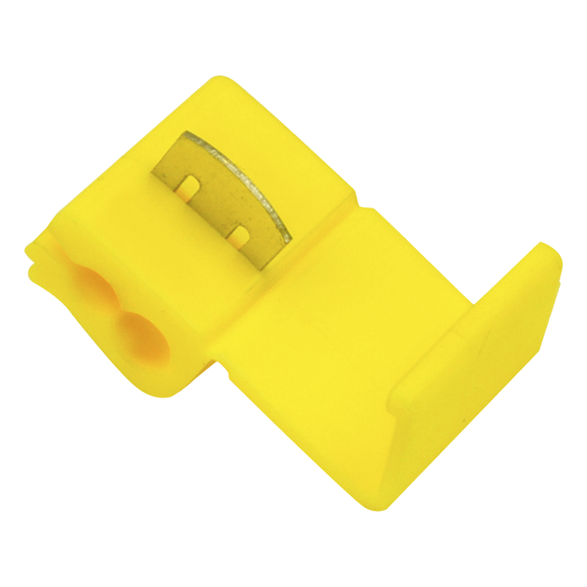 Conector rápido / 12 - 10 AWG / Amarillo / Empalme seguro y rápido sin pelar cables / Paquete de 25 piezas.