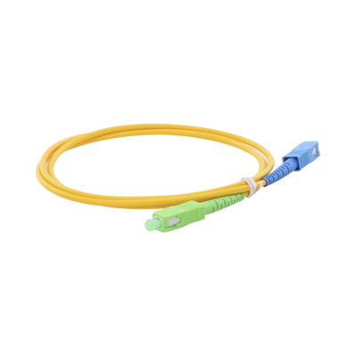 Jumper de Fibra Óptica Monomodo SC/APC-SC/UPC Simplex de 1 Metro (3.28 Pies), 3mm — LINKEDPRO BY EPCOM · SKU LPSM3SCASCUS1