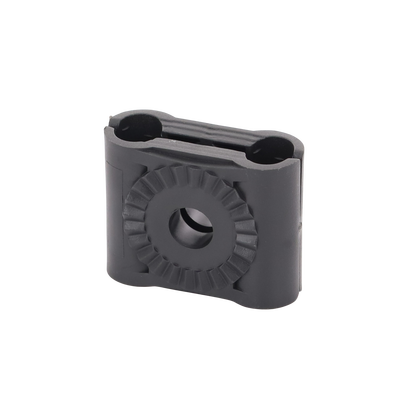 Paquete de 10 Sujetadores Plasticos Para Cable Coaxial de 3/8"