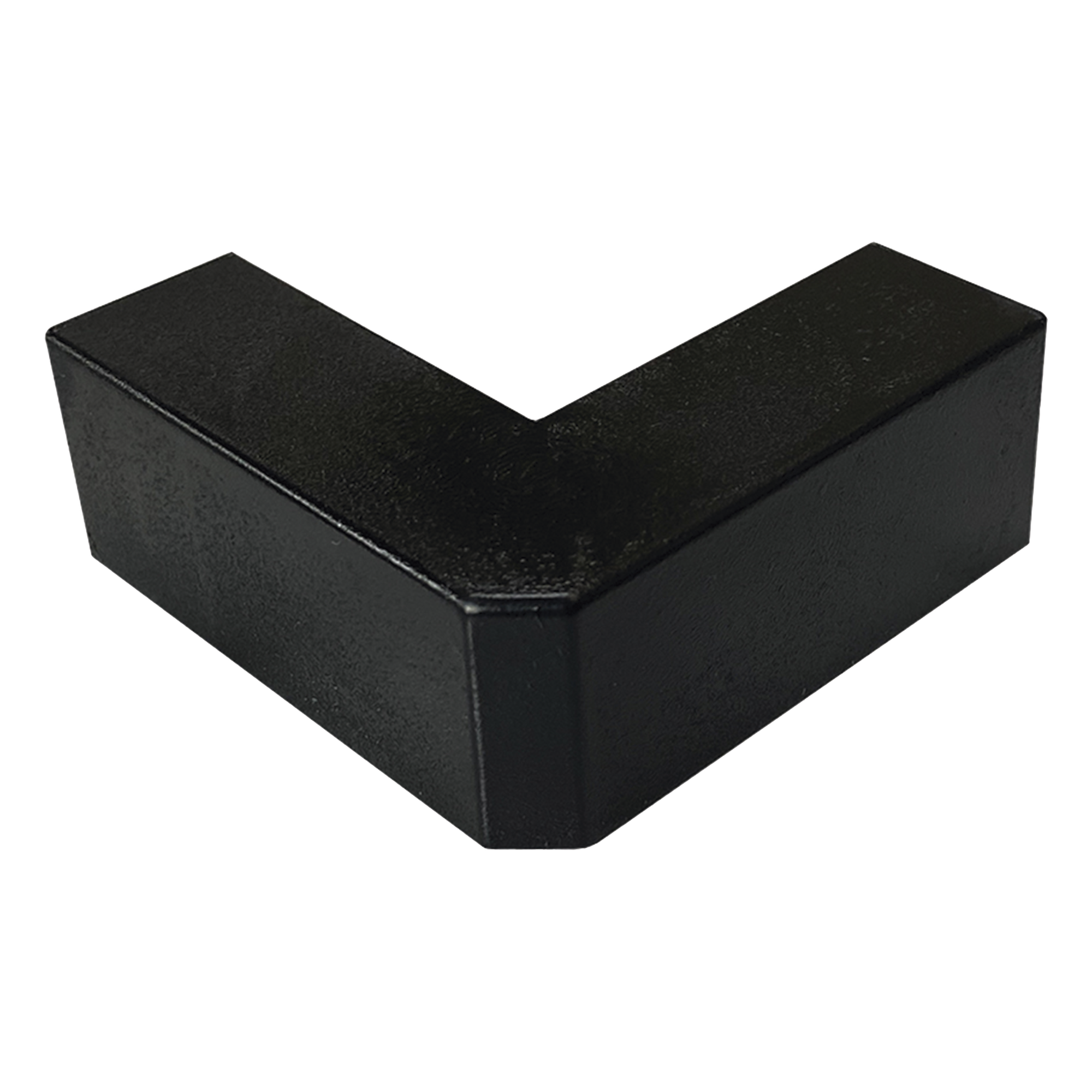 Esquinero Exterior Color Negro de PVC Auto Axtinguible, Para Canaleta TMK-1720-N-CC (5210-02003) — THORSMAN · SKU TMK-1720-EE-N