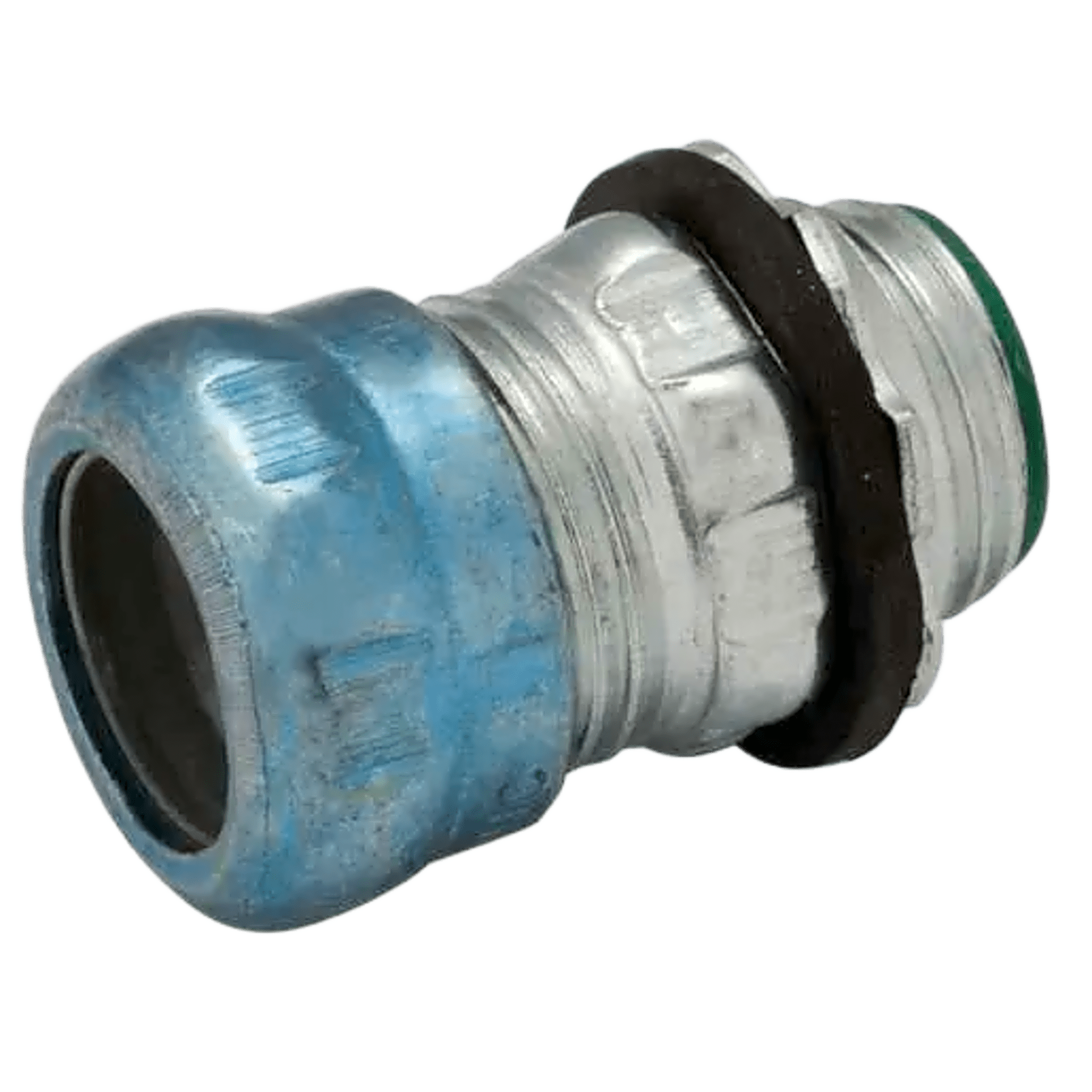Conector de Compresión Hermético de Acero Galvanizado para Pared Delgada de 1 1/4" .