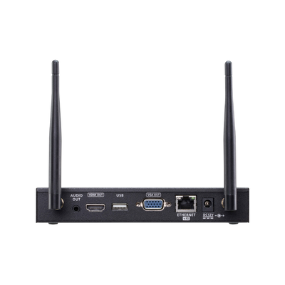 Switch de presentaciones | Resolución 4K | Diferentes herramientas de colaboración: Anotación, pizarra y captura | inalámbrico con Quad View | Multi-view se pueden compartir hasta 4 fuentes de forma inalámbrica