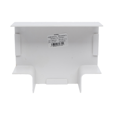Sección en "T" Color Blanco de PVC Auto Extinguible, Para Canaleta TMK-4577 (5540-02001)