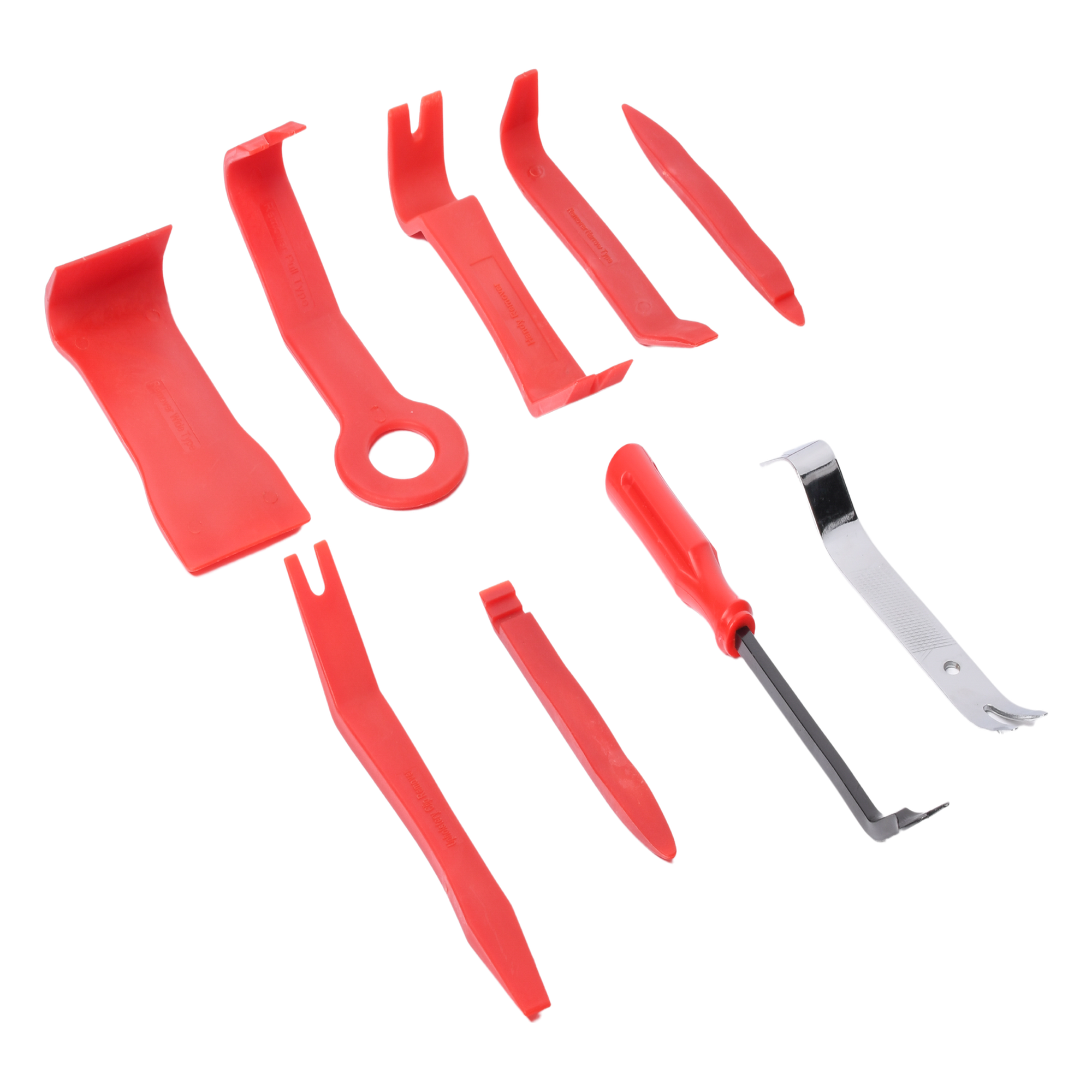 Juego de Herramientas para desmontar Paneles, Tableros, Vestiduras y Molduras de Vehiculos. — PRECISION · SKU PST-K010-02