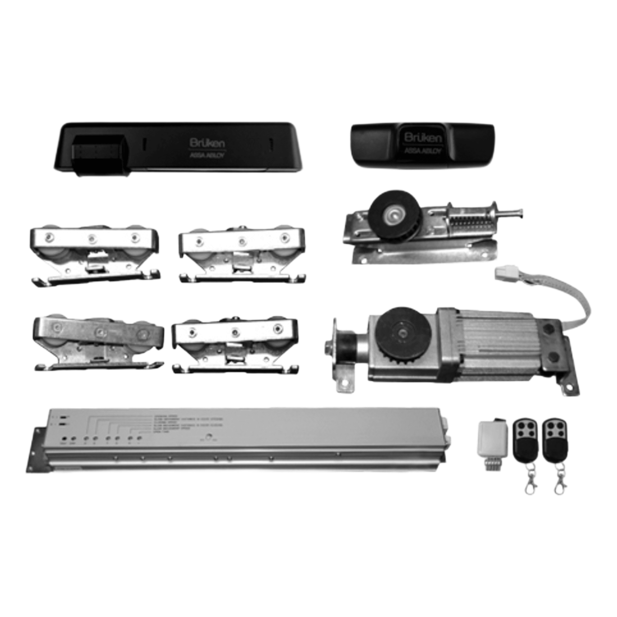 Sistema de Automatización para Puerta Deslizable / 150 kg / 5.8 m / 19 pies / Operación Silenciosa — ASSA ABLOY · SKU MX67221