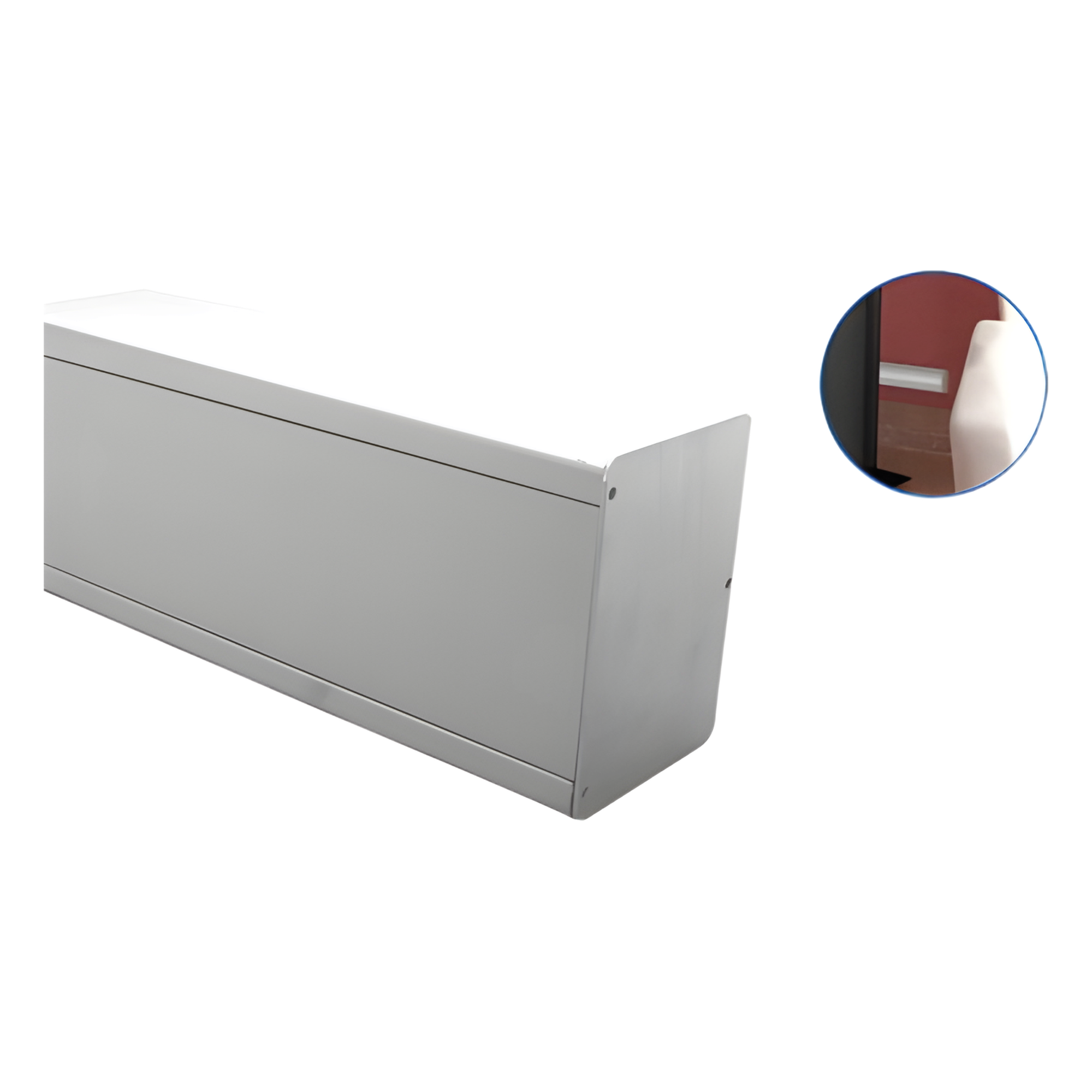 Tapa final de Aluminio,  para canaleta INKA151 (8490-81001)  — THORSMAN · SKU INKA-151-F