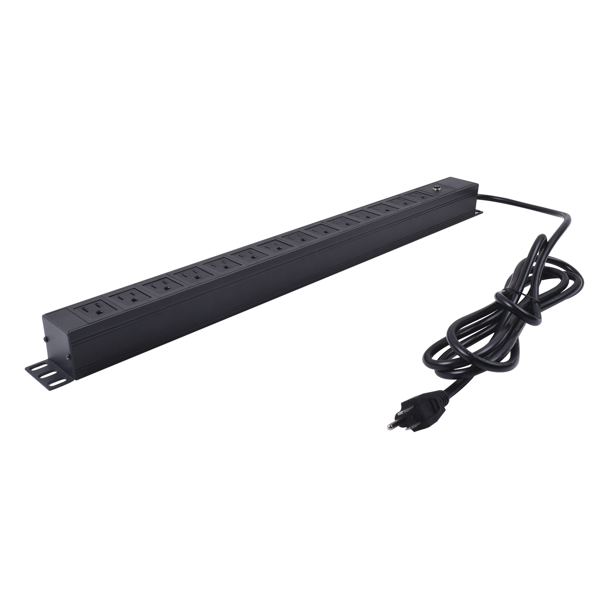 Unidad de Distribución de Energía (PDU) / 14 Tomas / 125 V / Montaje Vertical / Cable 1.90 m (6.2 ft) / Gabinete 650 mm (25.6 in) de Ancho