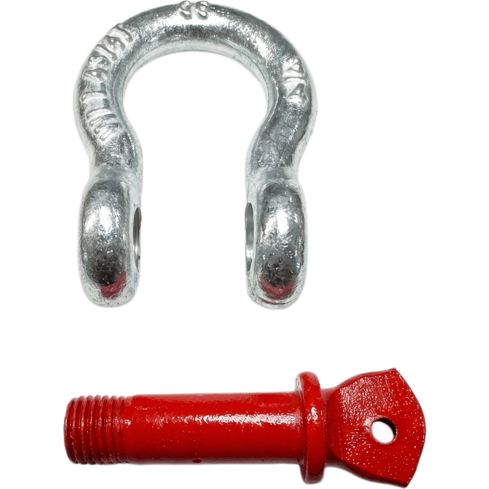 Grillete Lira / 4.75 T WLL / Cuerpo 3/4" Acero Forjado Galvanizado / Perno 7/8" Alta Resistencia / Factor Seguridad 6:1 / Operación 100°C