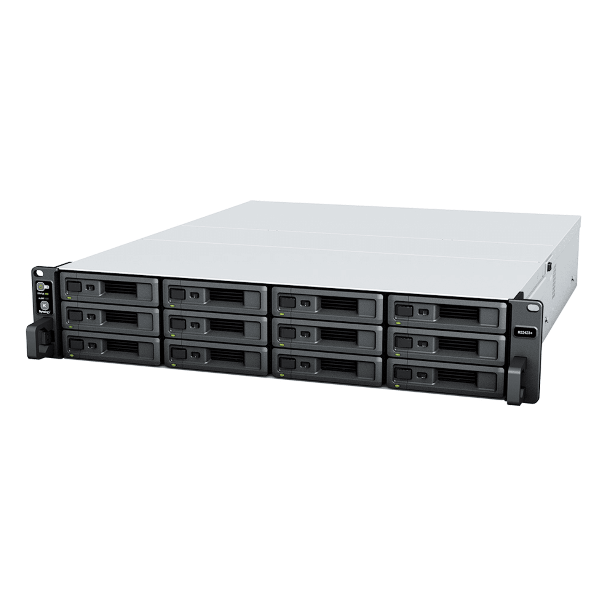 Servidor de Almacenamiento RackStation RS2423+ | 12 Bahías | 2U | Hasta 216 TB | Rendimiento 3,500/1,700 MB/s | Expansión a 432 TB | 10GbE | Fuentes de Alimentación Duales | Alta Disponibilidad.