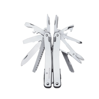 Navaja Victorinox Multiherramienta Spirit X con 24 Funciones, Incluye Funda de Piel