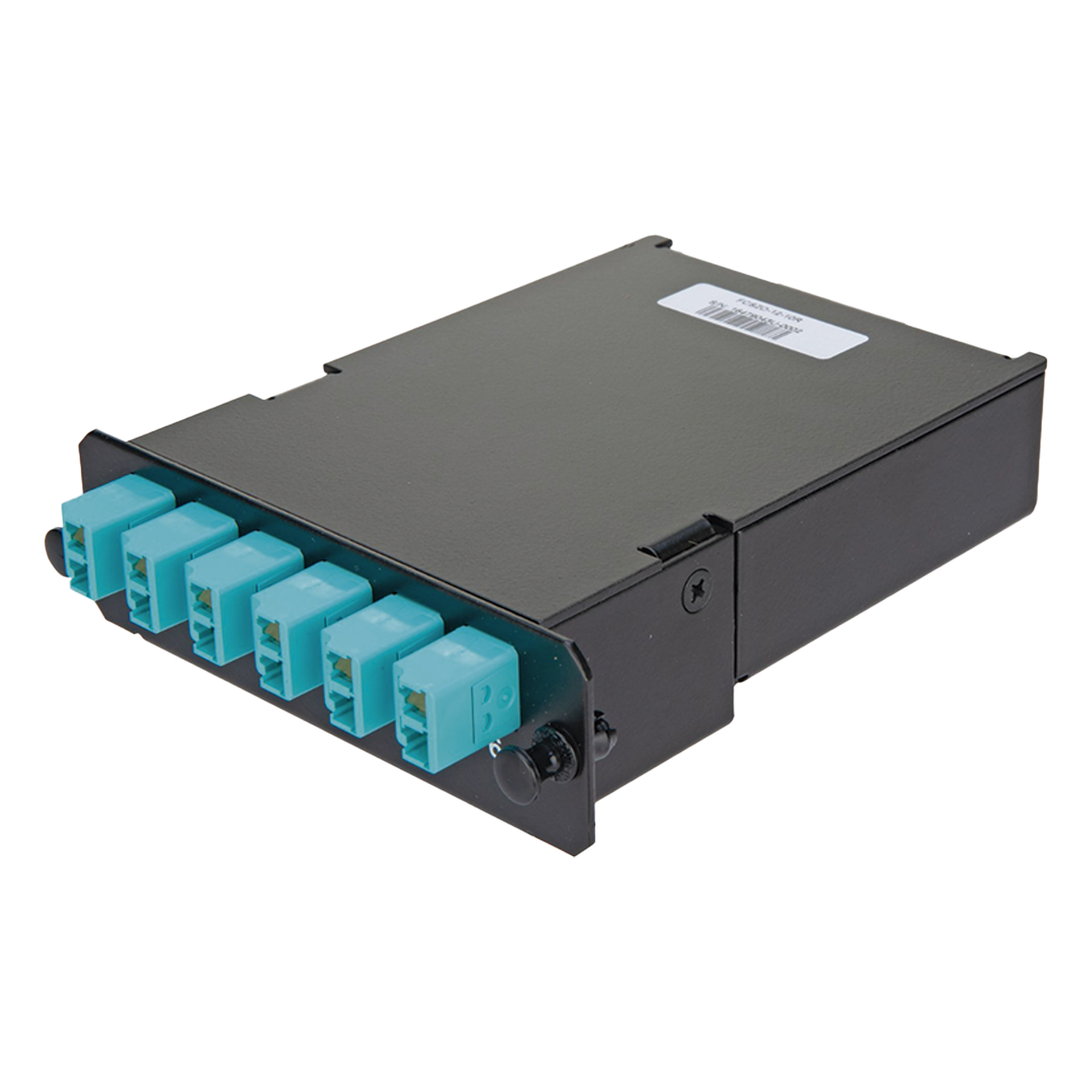 Placa Acopladora de Fibra Óptica FAP / 12 Fibras OM3/OM4 / 6 Conectores LC Duplex / 12 Pigtails de 1 m (3.28 ft) / Pérdida de Inserción 0.15 dB — PANDUIT · SKU FCSZO-12-10P