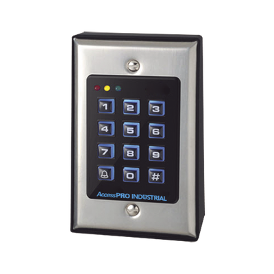 Teclado Industrial Autónomo con Lector de Proximidad Integrado para interior.