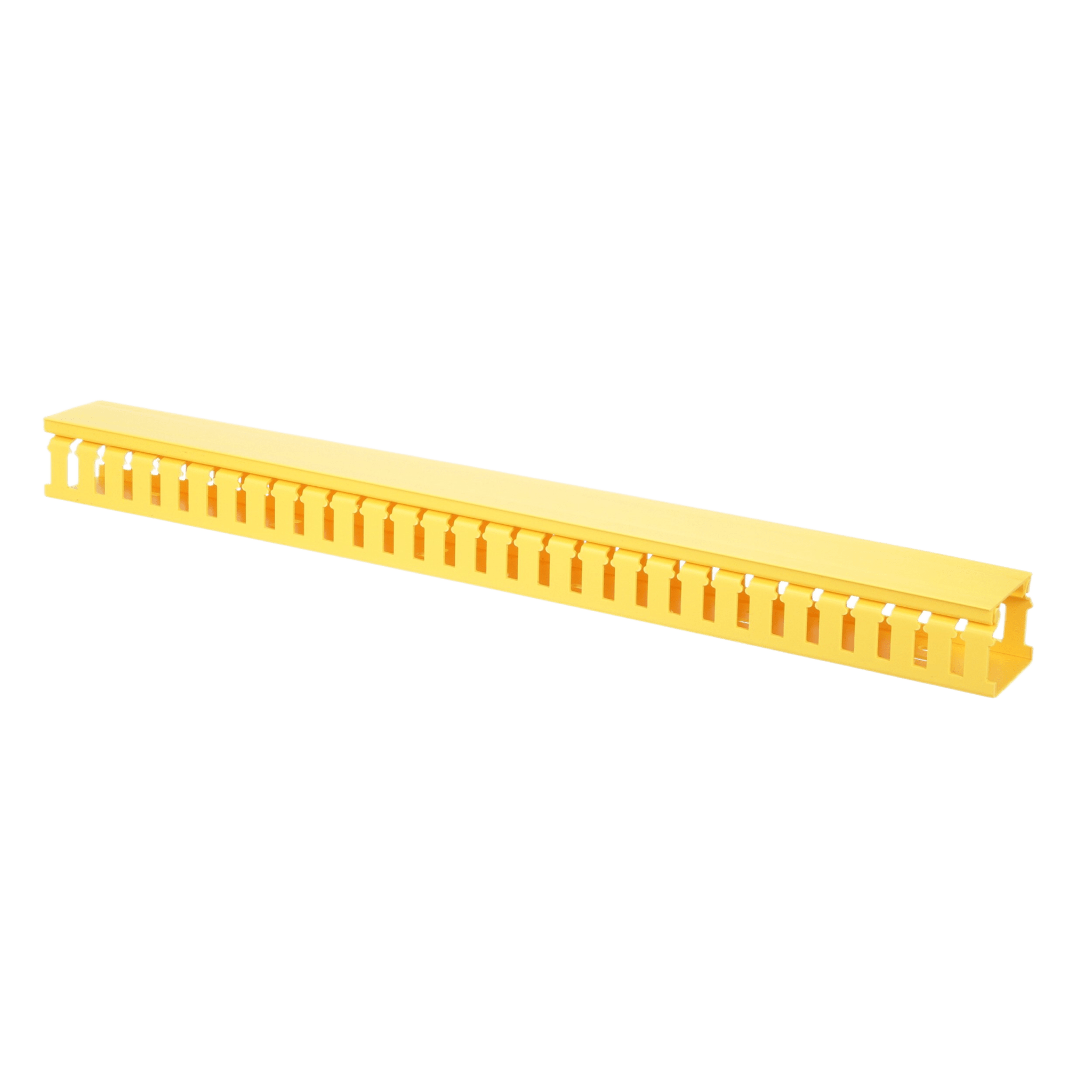 Kit de Administración de Cables Vertical / Sistema de Enrutamiento 2x2 / Altura 1828.8 mm (6 ft) / ABS Libre de Halógenos / Color Amarillo