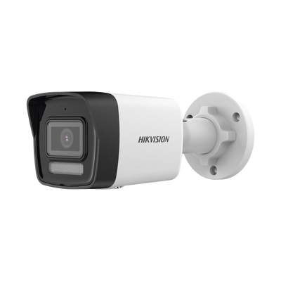 Bala IP 6 Megapixel / Lente 2.8 mm / Dual Light (30 mts IR + 30 mts Luz Blanca) / Micrófono Integrado / ACUSENSE Lite / Exterior IP67 / H.265 / PoE 