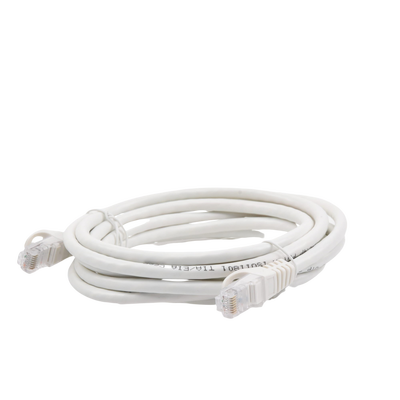 Cable de Parcheo UTP Cat6 - 3.0 Metros (9.84 Pies) - Blanco