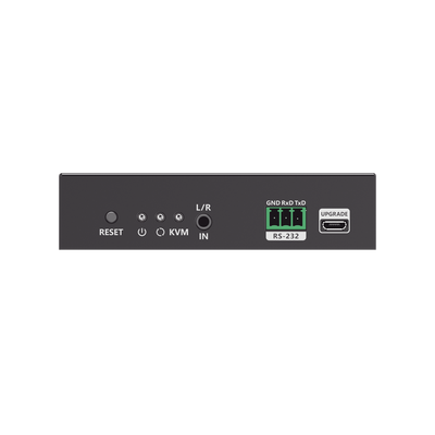 Kit Extensor KVM (HDMI y USB) hasta 120 metros | Transmite el Video y Controla tu DVR vía USB a distancia | Soporta resolución 4K @60Hz | Cat 6, 6a y 7 | Salida Loop en el Tx para visualización local 