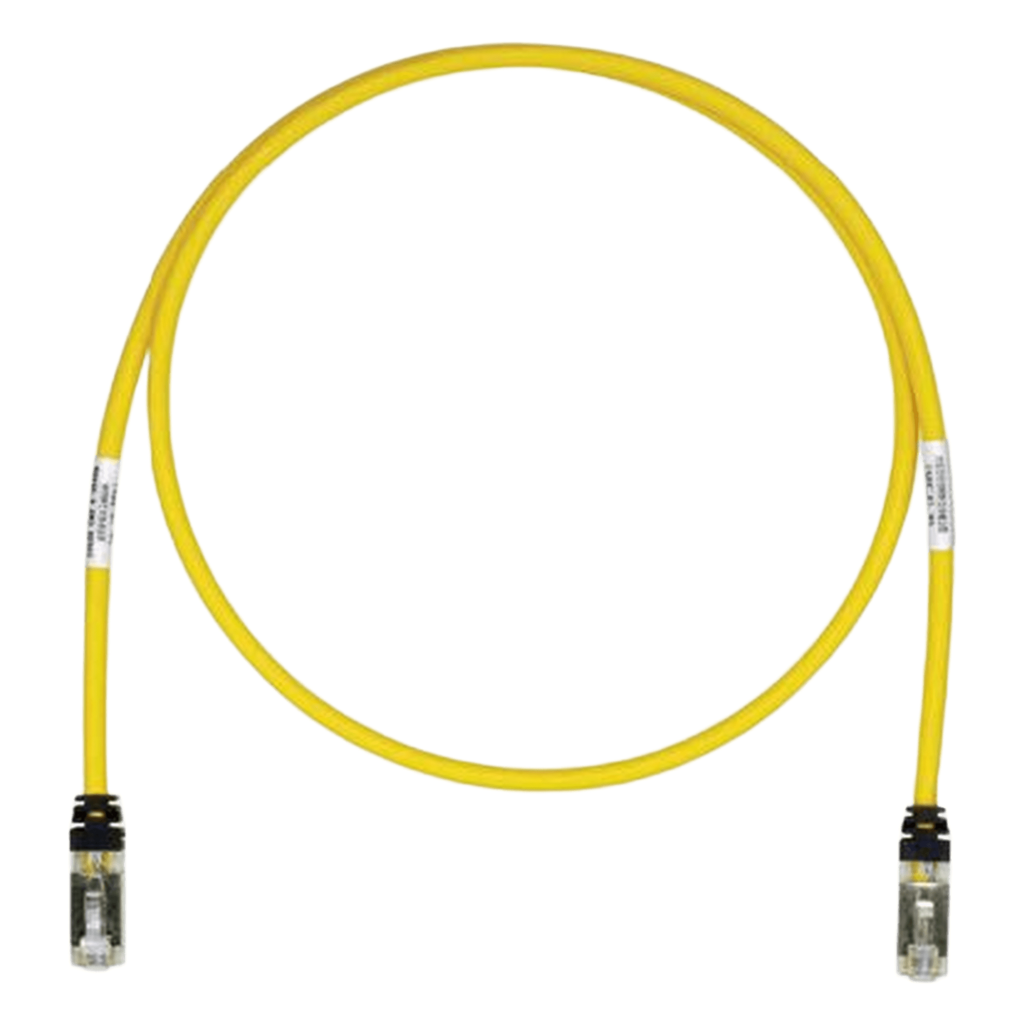 Patch Cord Cat6A, Blindado S/FTP, CM/LS0H, 3.05 Metros (10 Pies), Color Amarillo — PANDUIT · SKU STP6X10YL