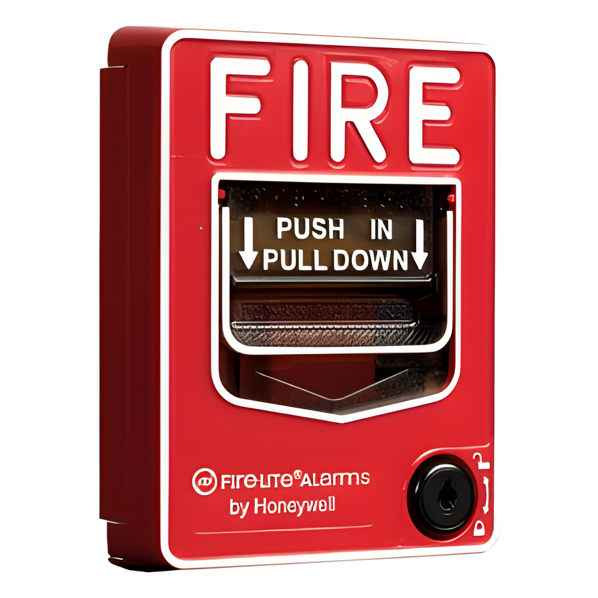 Estación manual de alarma direccionable, de doble acción, para paneles Fire-Lite serie MS y Endurance — FIRE-LITE · SKU BG-12LX