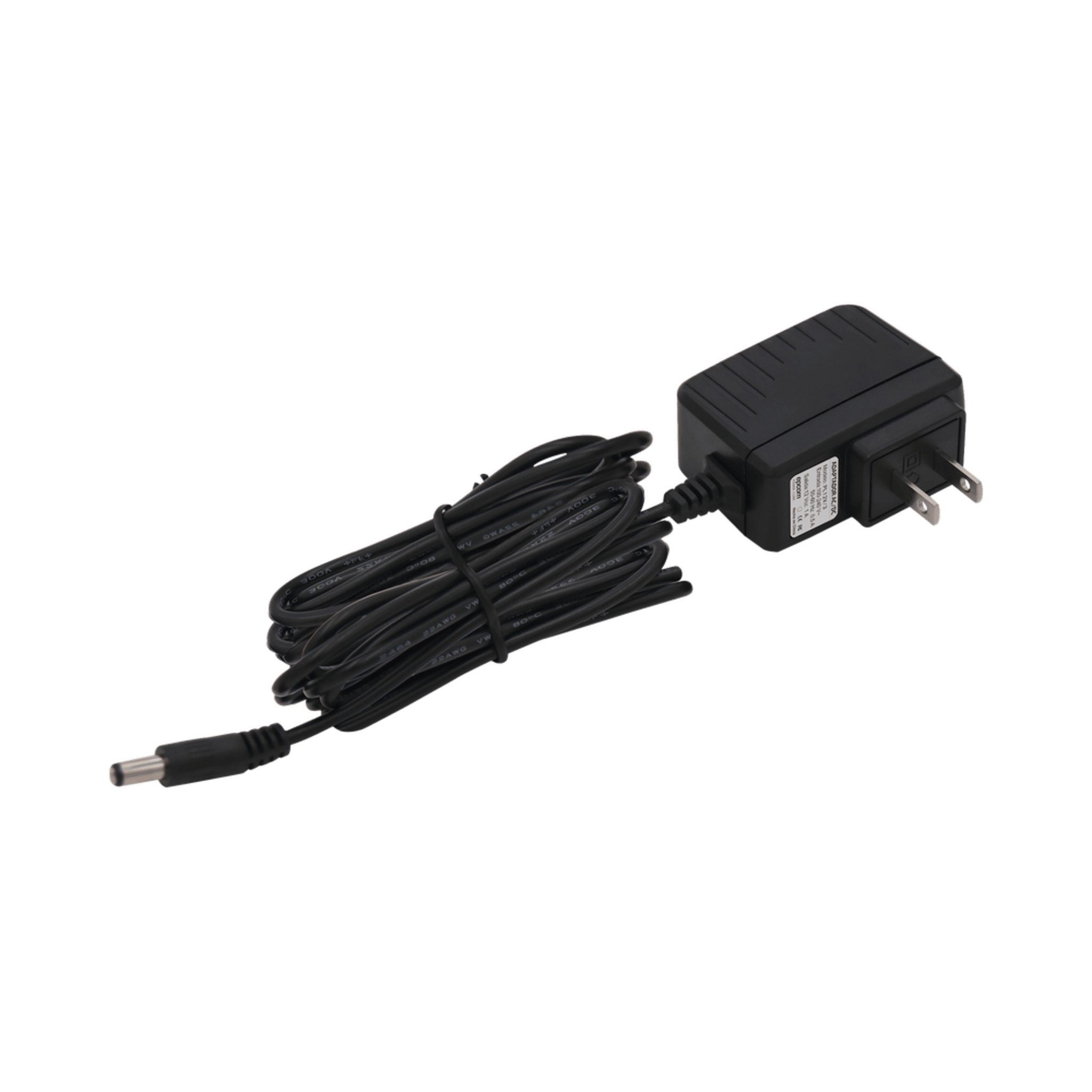 Fuente de Poder de 12 Vcc @ 1 Amp Regulado / Con Cable de 3 Metros / Uso en Interior / Múltiples Usos