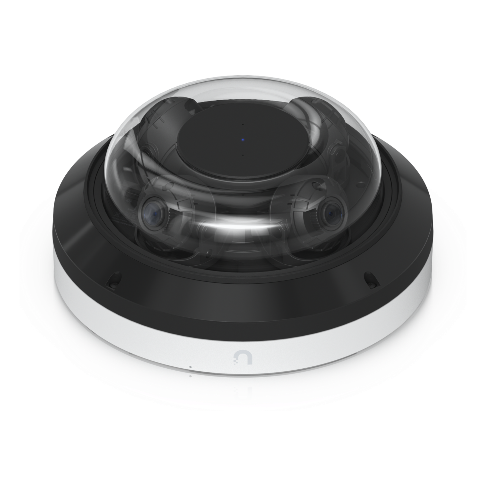 Cámara Multisensor IP / 32 MP (4×8 MP) / 4 Lentes Ajustables / Zoom Óptico 2.33× / IR 20 m (65.6 ft) / AI Multi-TOPS / PoE++ / IP66 IK10 — UBIQUITI · SKU UVC-AI-MS-4-W