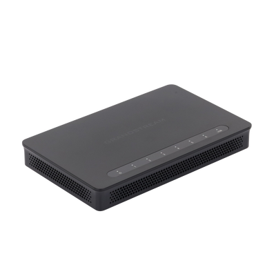 Router Gigabit VPN / Balanceador de cargas / 30,000 sesiones NAT / 6 puertos 10/100/1000 Mbps (WAN/LAN) / Compatible con GWN Cloud.
