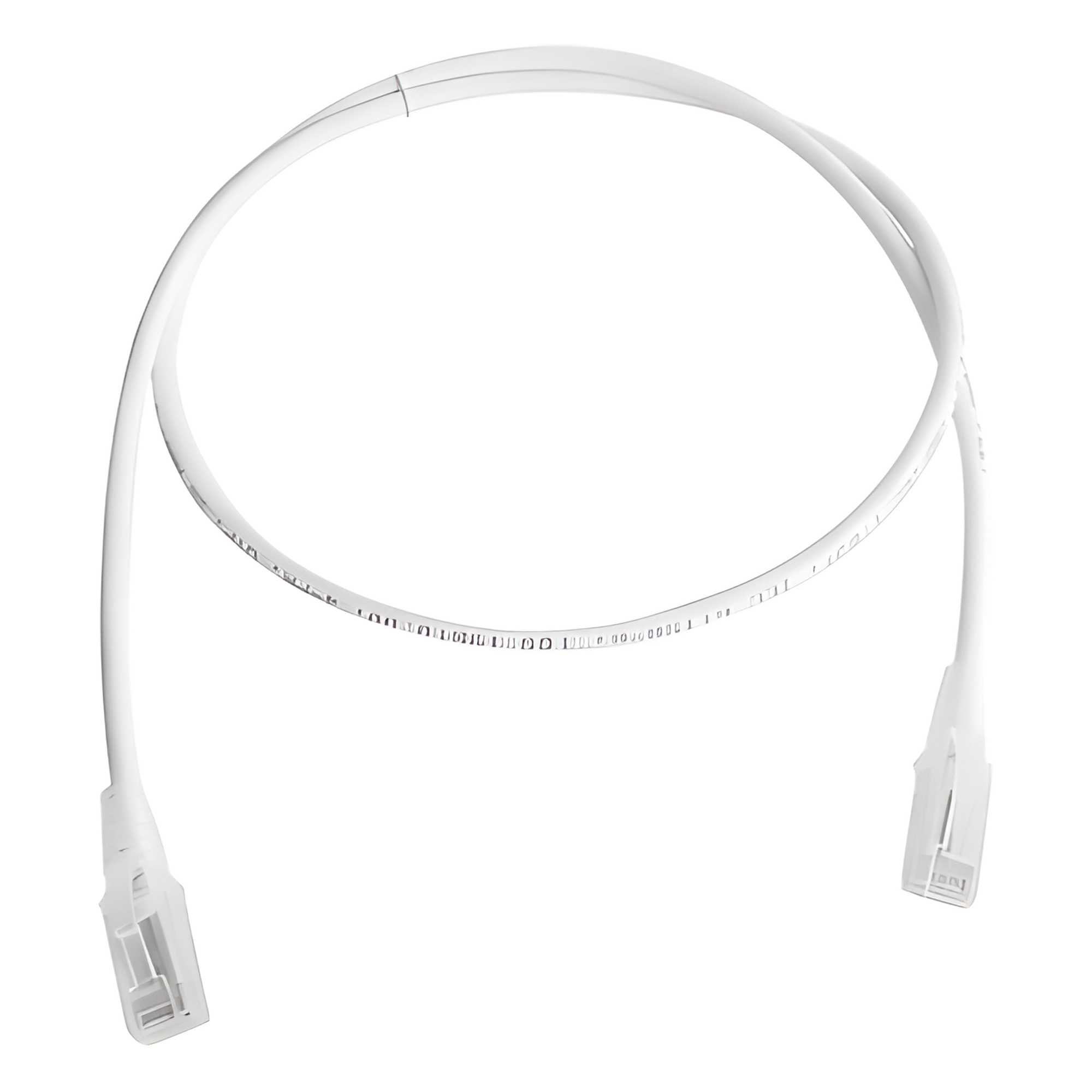 Patch Cord MC6 Modular Cat5e UTP, CM/LS0H, 3.05 Metros (10 Pies), Color Blanco, Versión Bulk (Sin Empaque Individual) — SIEMON · SKU MC5-10-02B